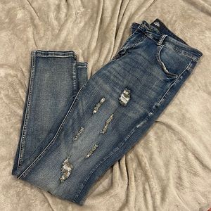 Men’s Distressed ZLZ Jeans
